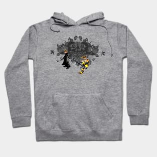 Gray Heart Hoodie